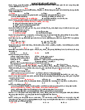 Lý thuyết Hóa vô cơ 1 - Bài tập ôn thi và luyện tập tổng hợp | Hóa đại cương | Trường Đại học Khoa học Tự nhiên, Đại học Quốc gia Hà Nội