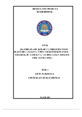 Chuyên Đề Về Vật Chất & Ý Thức | Bài thảo luận triết học