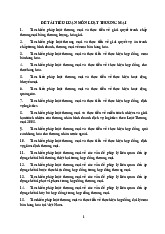 Đề tài tiểu luận môn Luật thương mại | Trường Đại học Kinh Doanh và Công Nghệ Hà Nội