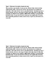 ENGLISH 11 Unit 7: Benefits of Academic Study Analysis