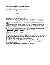 Đề thi Toán rời rạc giữa kì 1 năm học 2021-2022 | Trường Đại học Công nghệ, Đại học Quốc gia Hà Nội