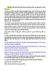 Đề cương môn Luật môi trường - Trường Đại học lao động -  xã hội