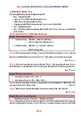 Phương Pháp Giải Toán 9 Giải Bài Toán Bằng Cách Lập Phương Trình