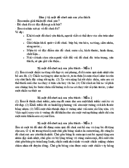 Viết 3-4 câu tả một đồ chơi mà em yêu thích | Tập làm văn lớp 2 | Kết nối tri thức