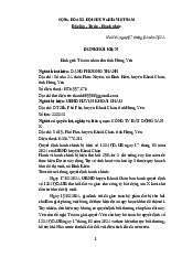 Bài tập viết đơn + tình huống tố tụng hình sự | Đại học Nội Vụ Hà Nội