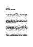 Đề bài: Trên góc độ Giới, các bạn nghĩ sao về hiện tượng Nyotaimori? - Bussiness(BUS123) | Đại học Hoa Sen