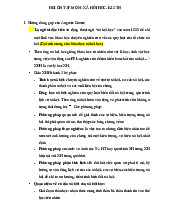 Tổng hợp kiến thức ôn tập | Môn Xã hội học - Học viện Thanh thiếu niên Việt Nam