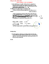 Đề cương ôn tập cuối kỳ môn Vật lý đại cương 2  | Học viện Công Nghệ Bưu Chính Viễn Thông