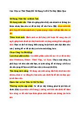 Bài giảng bổ sung môn kĩ năng thích ứng