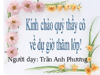 Giáo án điện tử Toán 1  Chủ Đề 1 Tập 1 Kết nối tri thức: Tiết học đầu tiên
