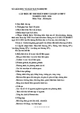 Đề tham khảo tuyển sinh 10 chuyên môn Toán (chuyên) 2025 – 2026 sở GD&ĐT Nam Định