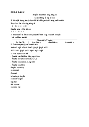 Ôn tập bài cũ môn Việt ngữ học | Đại Học Hà Nội