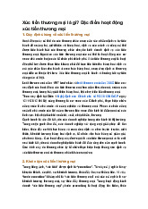 Xúc tiến thương mại là gì? Đặc điểm hoạt động xúc tiến thương mại