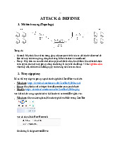 Tìm hiểu mô hình mạng (Topology), tấn công và phòng thủ - Cơ sở an toàn thông tin - Học Viện Kỹ Thuật Mật Mã