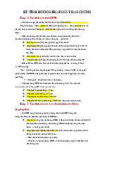 Đề cương ôn tập Pháp luật đại cương | Đại học Bách Khoa Hà Nội