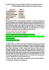 Phân Tích Văn Hóa Kinh Doanh Úc | Môn Văn hóa kinh doanh - Đại học Kinh Tế Quốc Dân