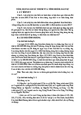Tổng Hợp 10 Câu Lý Thuyết Và Tình Huống Dân Sự | Đại học Nội Vụ Hà Nội