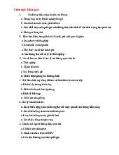 Câu hỏi chương 1, 2  môn kinh tế vi mô –Trường Đại học Nguyễn Tất Thành