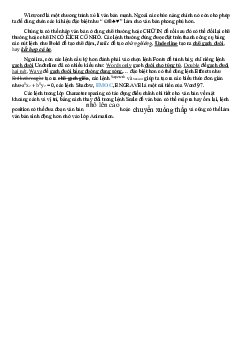 Bài tập giữa kỳ | Thông tin học đại cương | Đại học Khoa học Xã hội và Nhân văn, Đại học Quốc gia Thành phố HCM