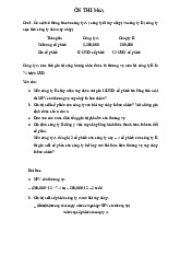 Bài tập ôn thi môn Sáp nhập, mua lại và tái cấu trúc doanh nghiệp | Trường Đại học Kinh tế Thành phố Hồ Chí Minh