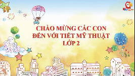 Giáo án điện tử Mĩ thuật 1 Chân trời sáng tạo : Những con vật dưới đại dương