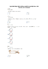 Bài thi: Khởi động  - Bài thi thử online ( có đáp án ) - Sân chơi Toán học Việt Nam Khối 3 Năm học  2025 - 2026