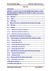 Báo cáo thực tập tốt nghiệp - Kế toán tài chính | Đại học Mở Hà Nội