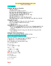 Hệ Thống Bài Tập Ôn Tập HK1 Toán 6 Chân Trời Sáng tạo 2025-2026