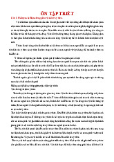 Ôn tập Môn Triết học Mác - Lênin | Đại học Sư phạm Thành phố Hồ Chí Minh