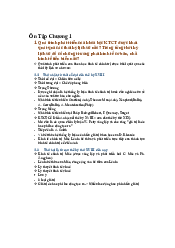 Đề Cương Ôn Thi Kinh Tế - Chính Trị Thi Kết Thúc Học Phần| Đại học Kinh Tế Quốc Dân