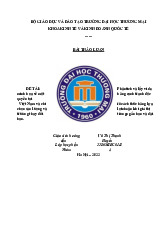 Phân tích Cạnh Tranh Độc Quyền tại Việt Nam | Bài thảo luận Kinh tế vi mô