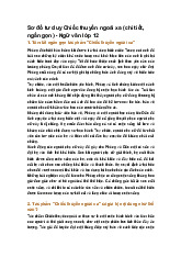 Sơ đồ tư duy Chiếc thuyền ngoài xa (chi tiết, ngắn gọn) - Ngữ văn lớp 12