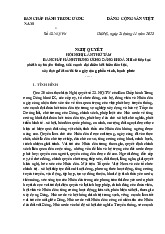 Quyết định hội nghị lần thứ 8 - Môn quản trị học - Đại Học Kinh Tế Tài Chính Thành phố Hồ Chí Minh