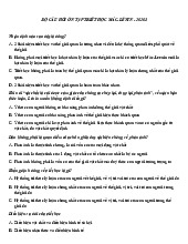 TOP câu hỏi trắc nghiệm Môn Triết học Mác - Lênin | Đại học Bách Khoa Hà Nội