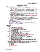 Bài tập chương 6 - Môn Kinh tế vĩ mô - Đại Học Kinh Tế - Đại học Đà Nẵng