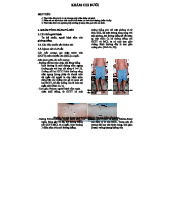 Bài Giảng Kỹ Thuật Khám Chi Dưới - Bài Giảng Y Học 2023