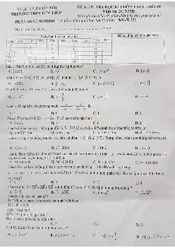 Đề thi HK1 Toán 10 năm học 2017 – 2018 trường THPT Kim Liên – Hà Nội