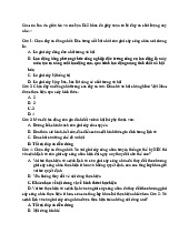 Đáp án Các câu hỏi tắc nghiệm Môn Chủ nghĩa xã hội khoa học | Đại học Kinh Tế Quốc Dân