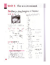 Sách bài tập Unit 5: The environment môn Tiếng Anh 1 | Trường Đại học Công Đoàn