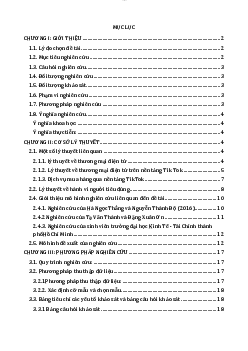Tiểu luận môn Kinh tế lượng ứng dụng đề tài "Khảo sát các yếu tố ảnh hưởng đến quyết định mua hàng qua các video ngắn trên Tiktok của sinh viên ngành Marketing Đại học Nguyễn Tất Thành"