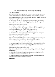 Câu hỏi tự luận môn tư tưởng Hồ Chí Minh | Đại học Kinh Tế Quốc Dân