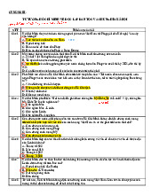 Trắc nghiệm chương 3 Tư tưởng Hồ Chí Minh | Trường Đại học Hoa Sen