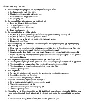 Đề cương môn Tâm lý học đại cương - Trường Đại học lao động -  xã hội