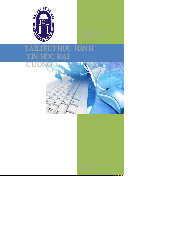 Tài liệu thực hành môn Tin học đại cương | Trường Đại học Mở Hà Nội