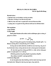 Rối Loạn Cân Bằng Toan Kiềm: Lý Thuyết và Điều Trị (Học Phần)