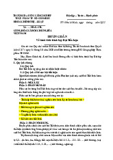 Hướng dẫn về hình thức trình bày bài tiểu luận môn Chính trị - Luật | Đại học Công nghiệp Thực phẩm Thành phố Hồ Chí Minh