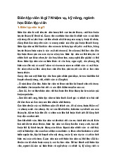 Biên tập viên là gì? Nhiệm vụ, kỹ năng, ngành học Biên tập viên