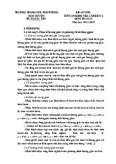 Đề cương cuối kỳ 1 Toán 11 năm 2024 – 2025 trường THPT Ngô Quyền – Đà Nẵng