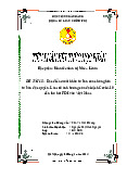 Tiểu luận - Đầu tư FDI và ảnh hưởng của Covid-19 môn Kinh tế chính trị | Học viện Ngân hàng