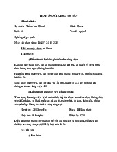 Bệnh án nội khoa hô hấp | Đại học Y khoa Phạm Ngọc Thạch